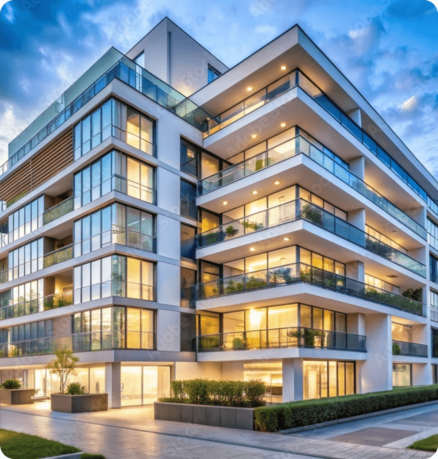 Modern building